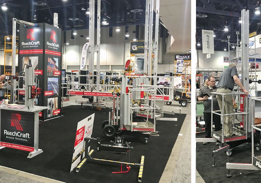 ReechCraft at World of Concrete ReechCraft at the 2018 World of Concrete Expo.