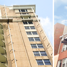 The Powermast navigates two different types of bump outs.