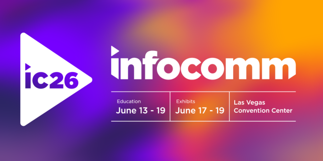 InfoComm 2026 Banner